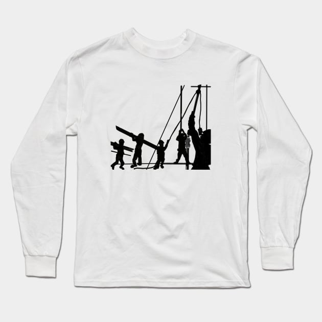 Scaffolders Long Sleeve T-Shirt by Revart